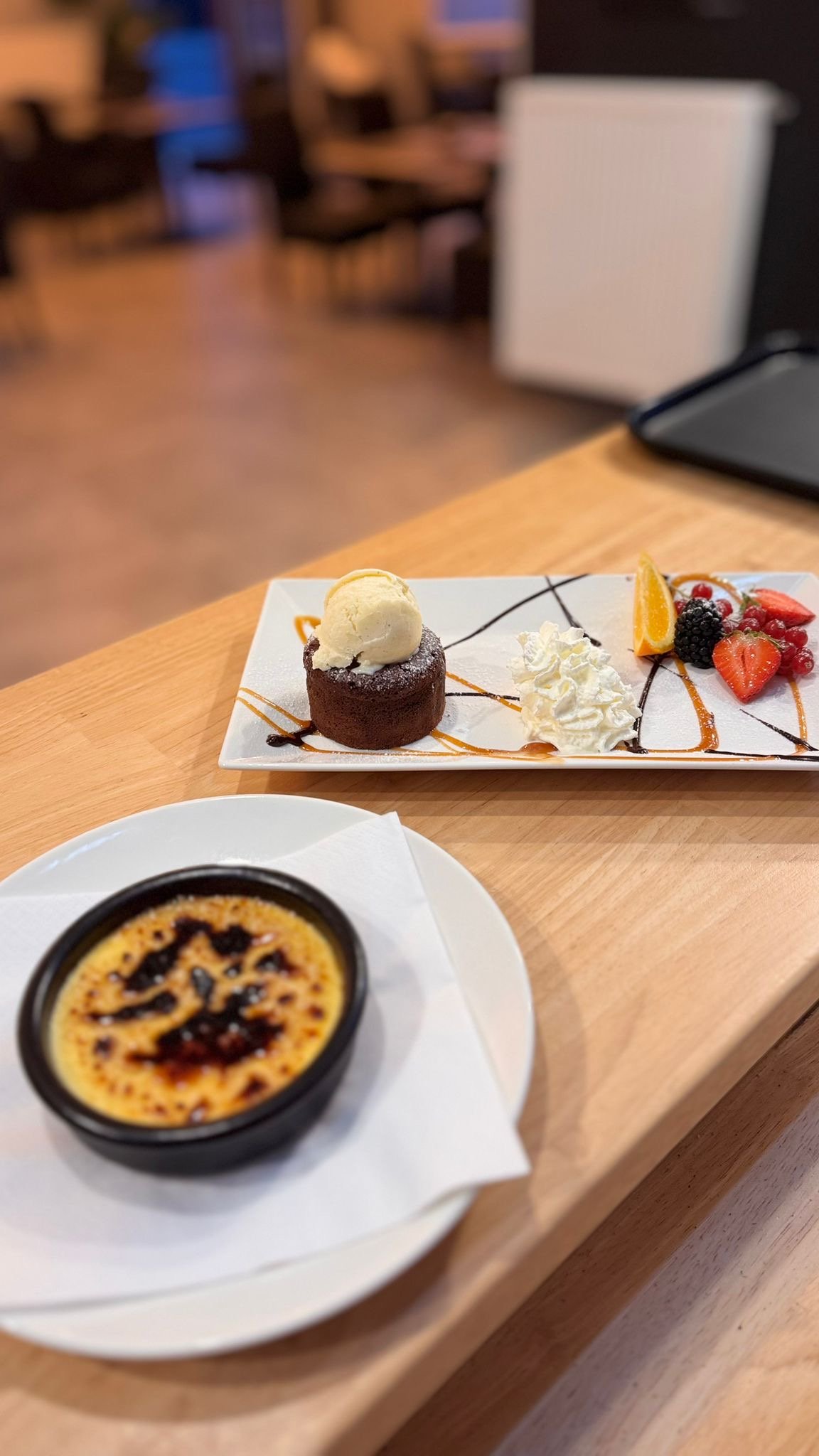 Desserts gourmands